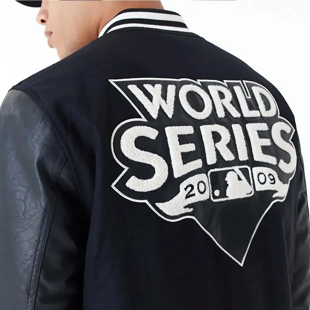 2009 NY Yankees World Series Varsity Jacket For Men and Women