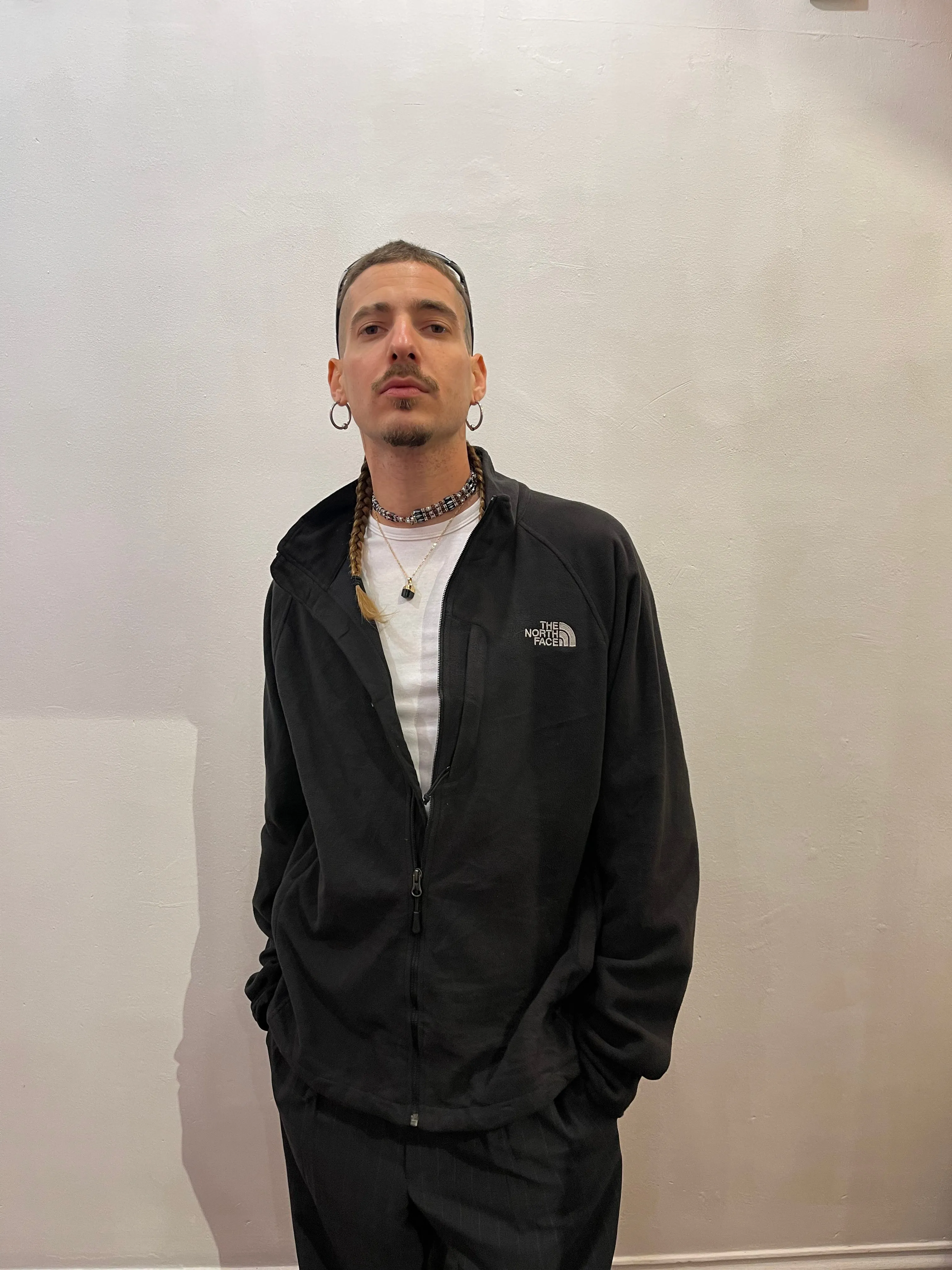 90 Black North Face Fleece Jacket