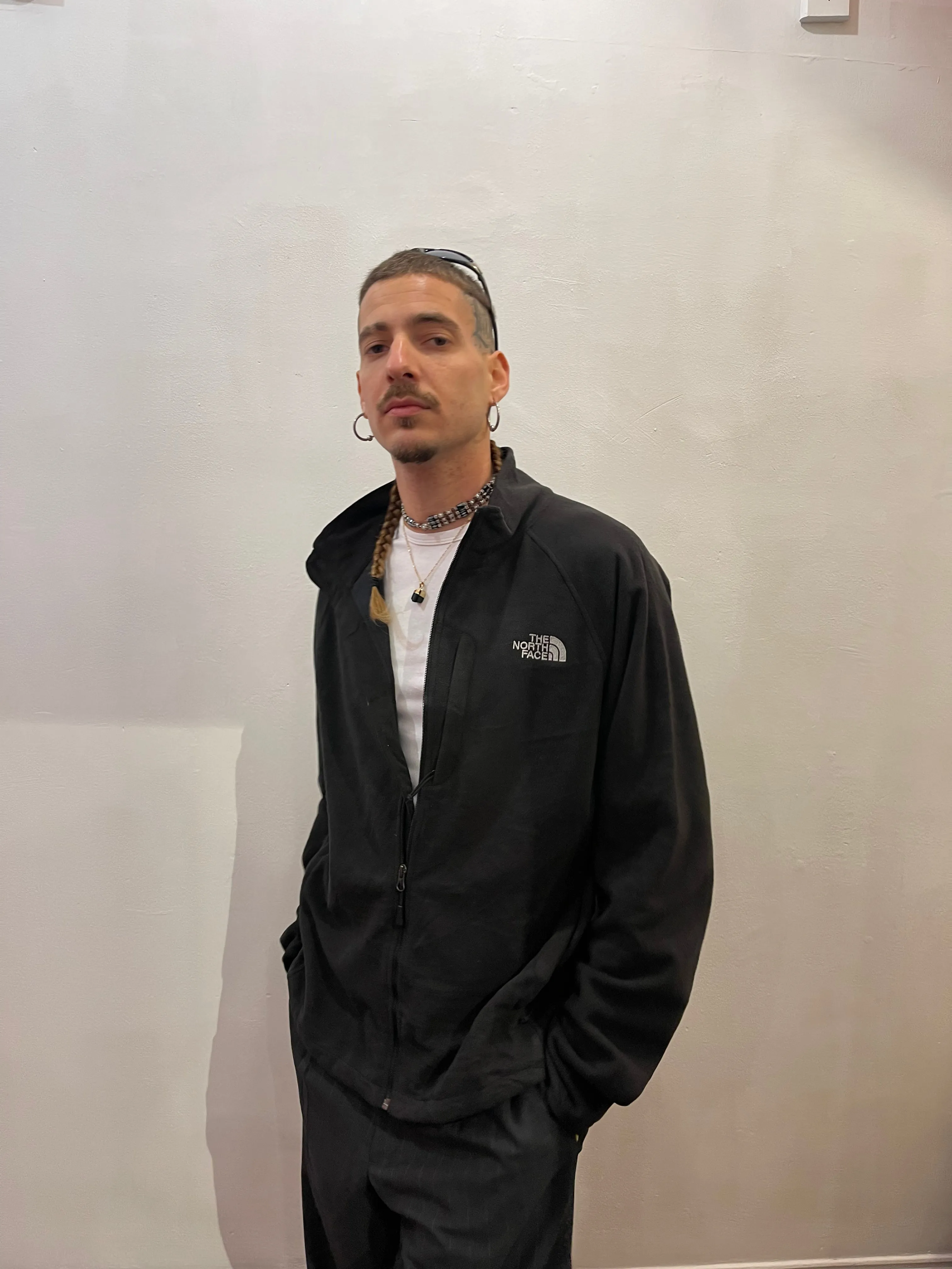 90 Black North Face Fleece Jacket