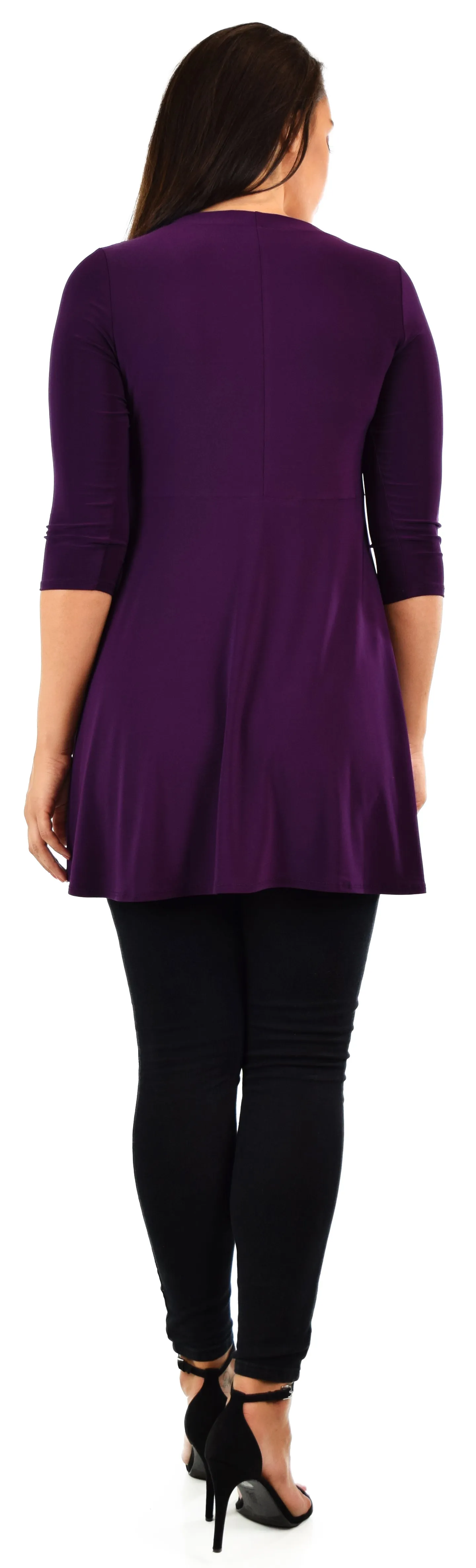 Asymmetrical Tunic, Swing Tunic, Hi-Low Tunic, Full circle Tunic, Voyager Tunic, Lagenlook Tunic, Women Tunic, size  S,M,L,XL