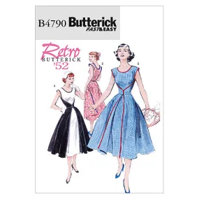 B4790 Misses' Wrap Dress