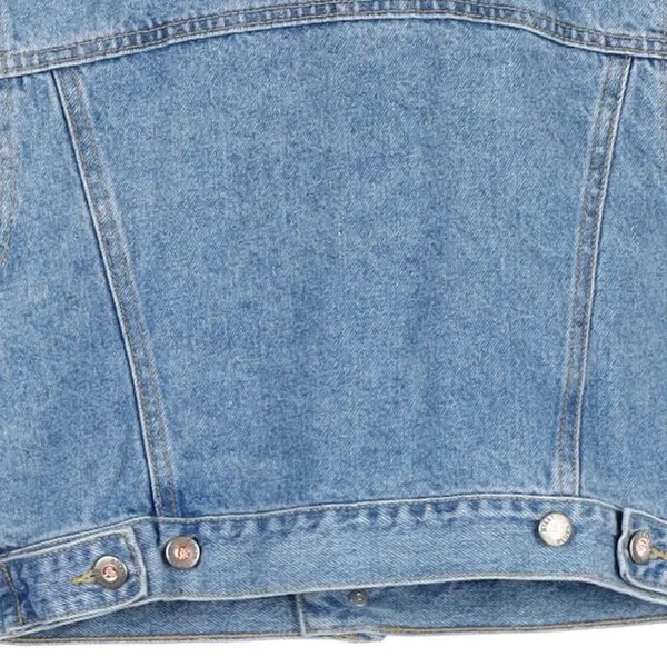 Billy Blues Denim Gilet - Small Blue Cotton