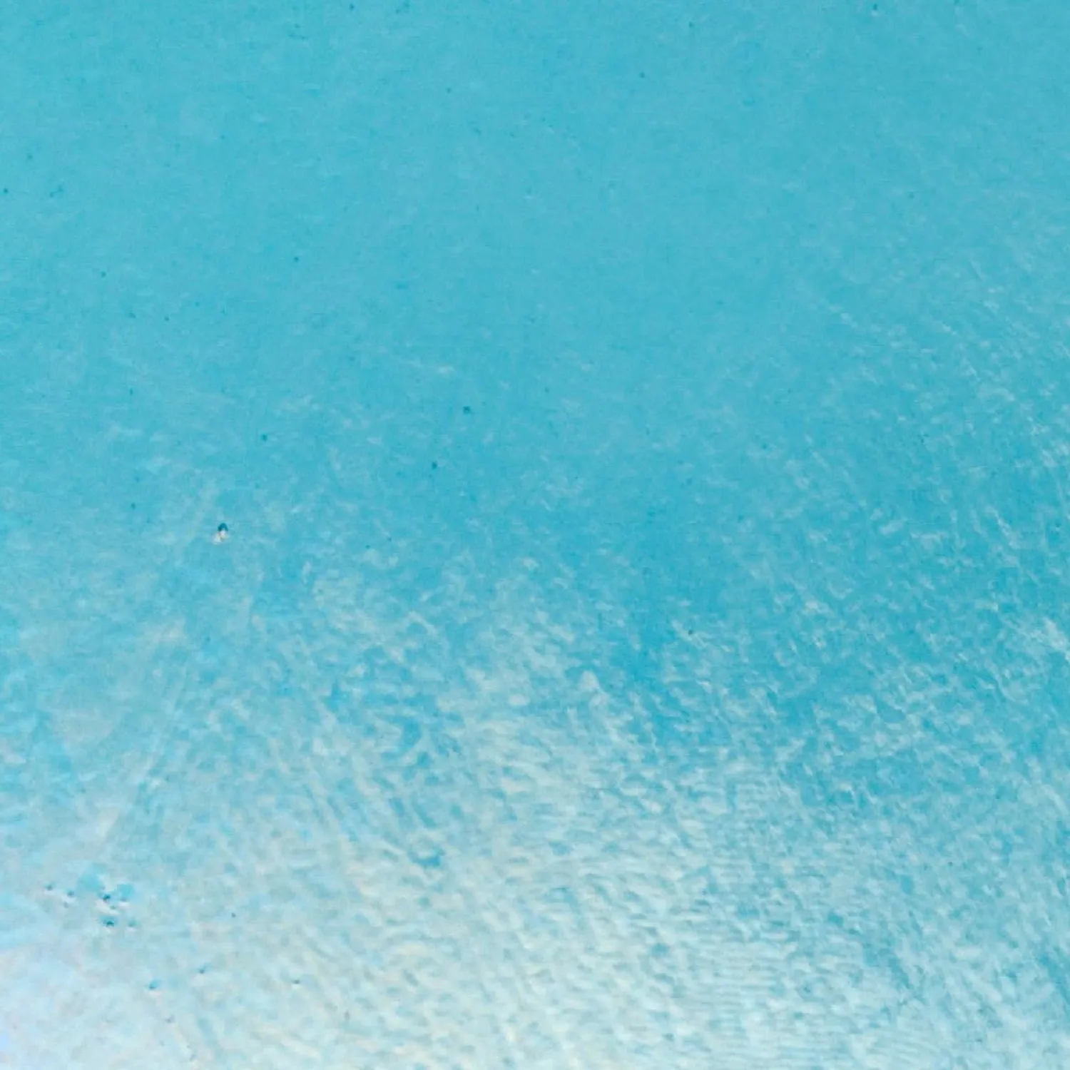 BU1116.51 - Turquoise Iridescent Transparent 5x10 Thin Glass - 90 COE