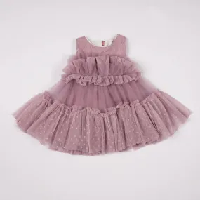 CASA BANANA Purple Fairy Tale Dress