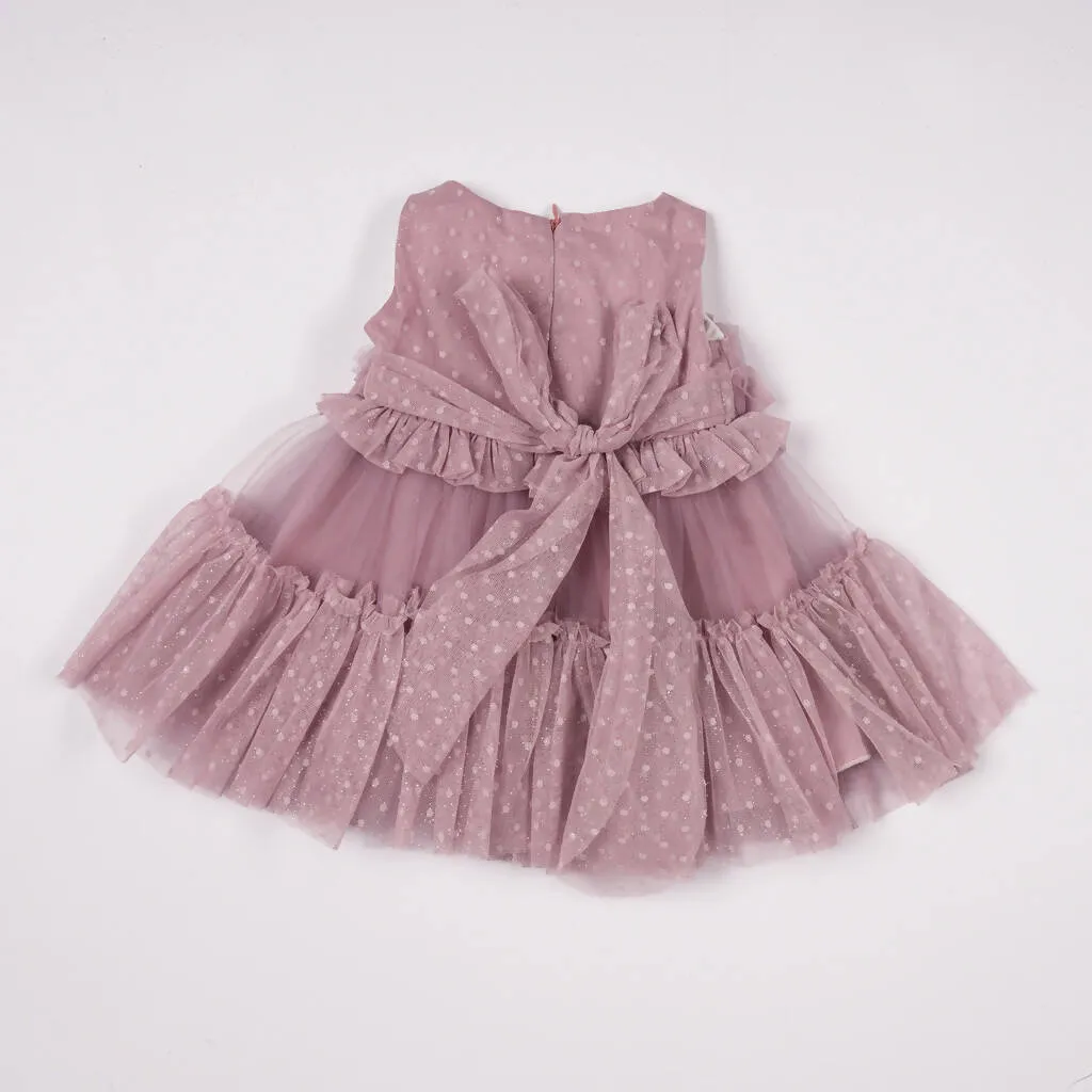 CASA BANANA Purple Fairy Tale Dress