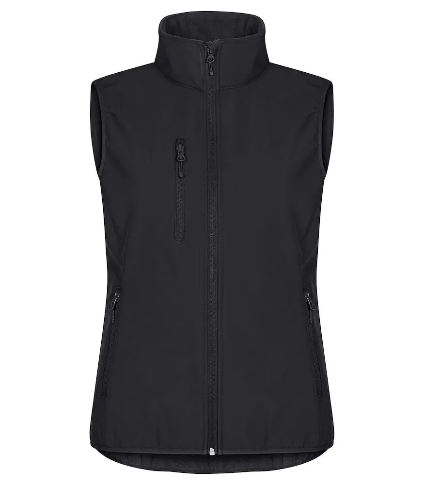 Clique Classic Ladies Softshell Gilet | Waterproof | Recycled Material | 9 Colours | XS-3XL