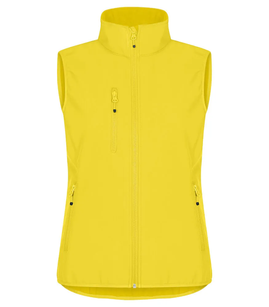 Clique Classic Ladies Softshell Gilet | Waterproof | Recycled Material | 9 Colours | XS-3XL