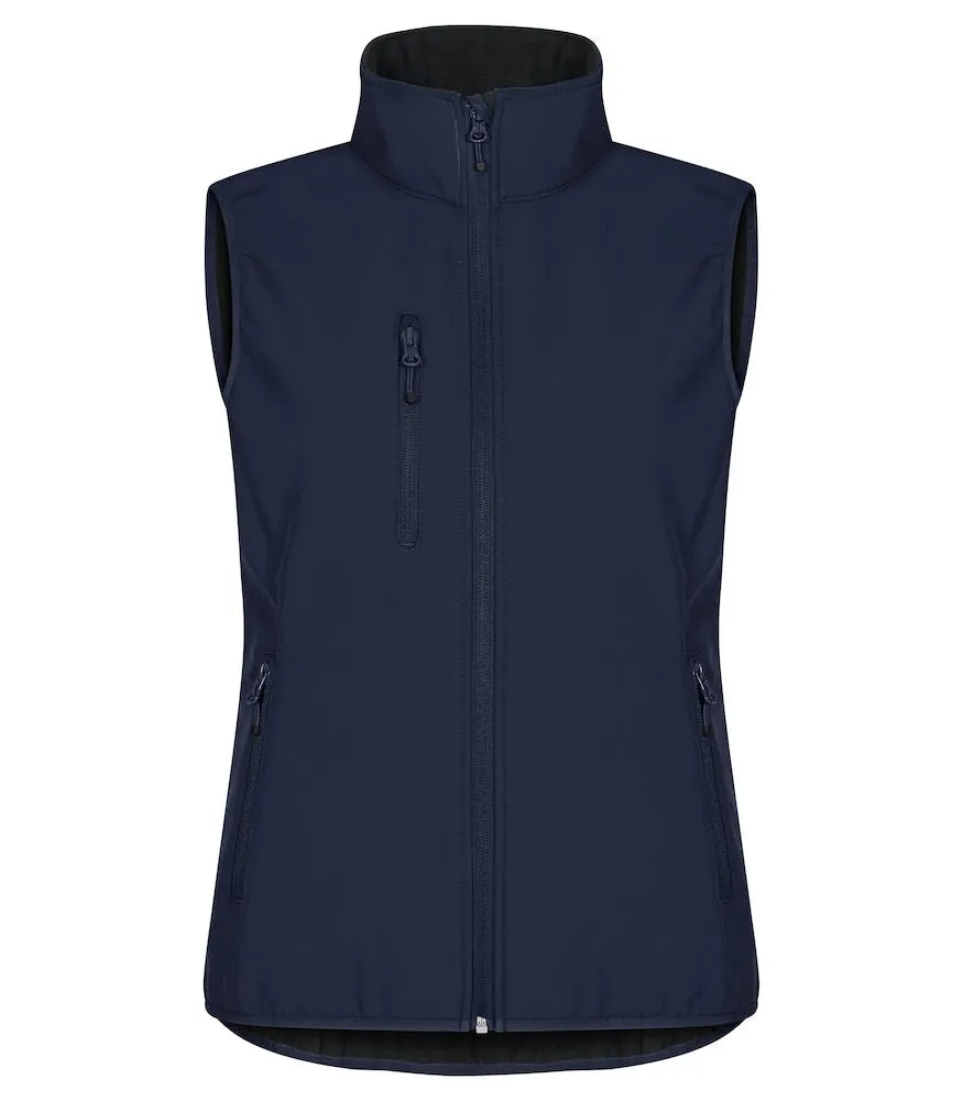 Clique Classic Ladies Softshell Gilet | Waterproof | Recycled Material | 9 Colours | XS-3XL