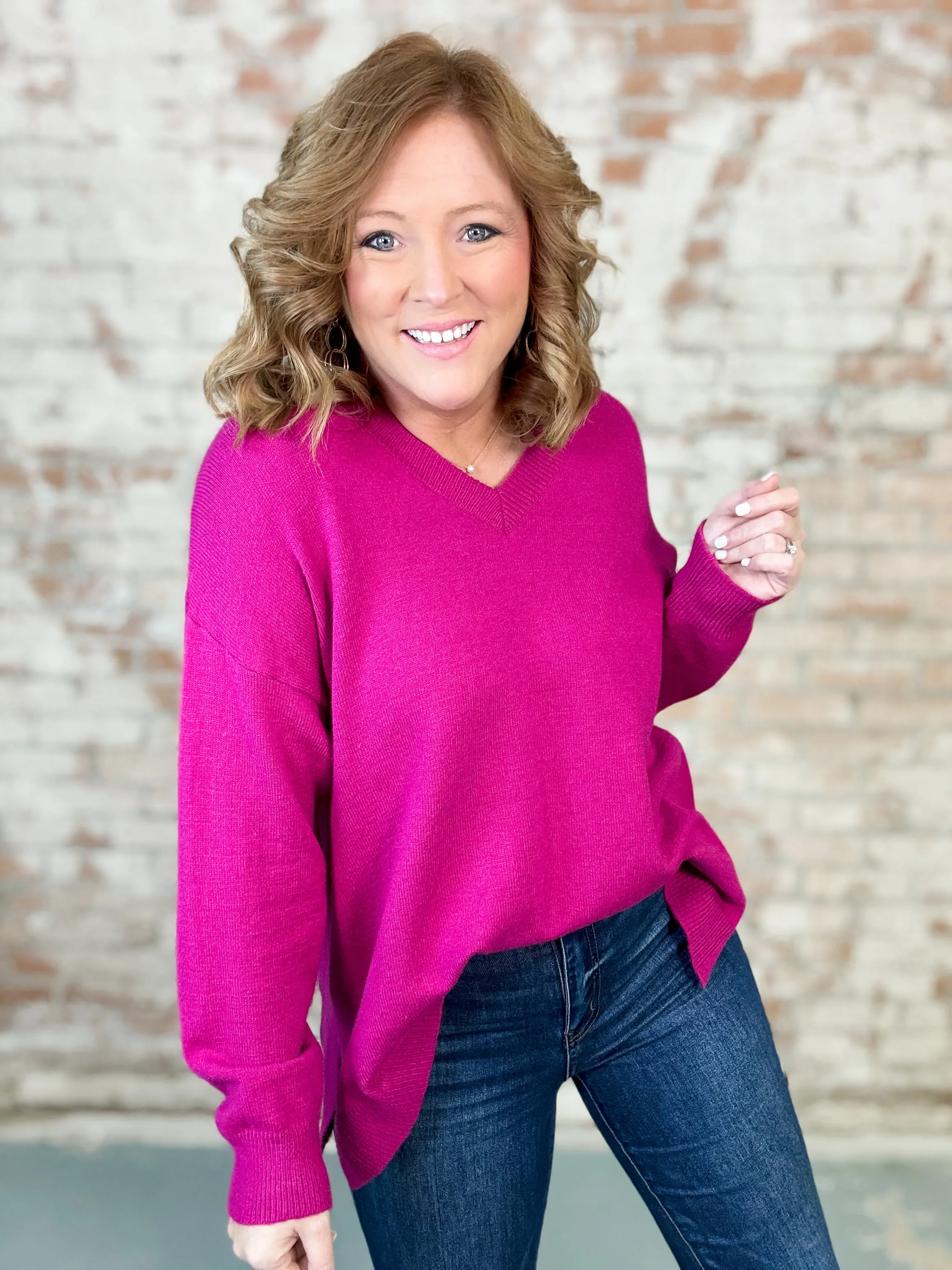 Darbie V-Neck Sweater