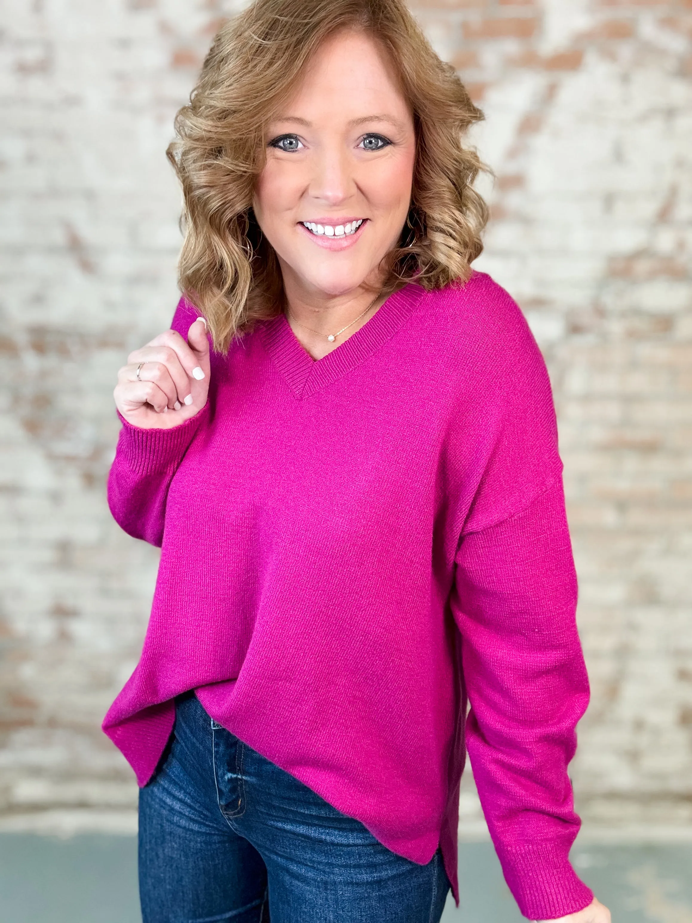 Darbie V-Neck Sweater