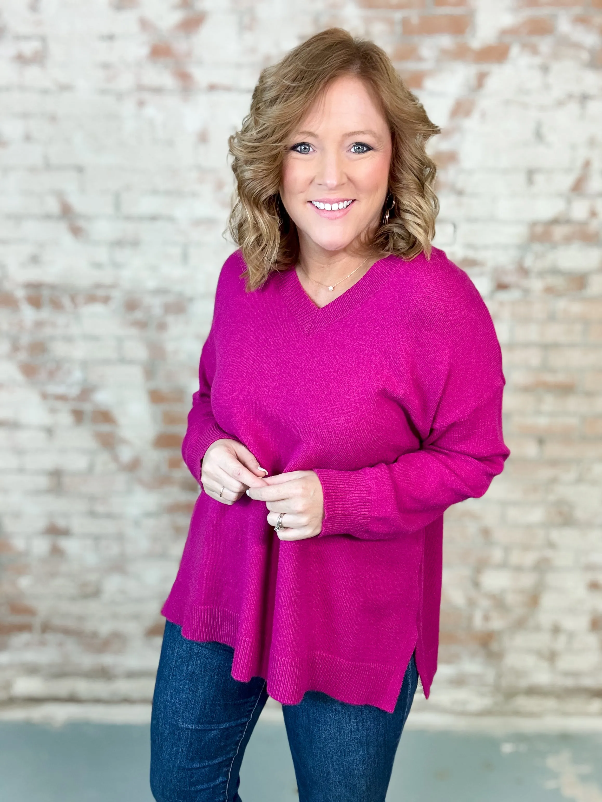 Darbie V-Neck Sweater
