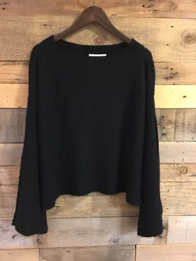 Davie Black Knit Sweater