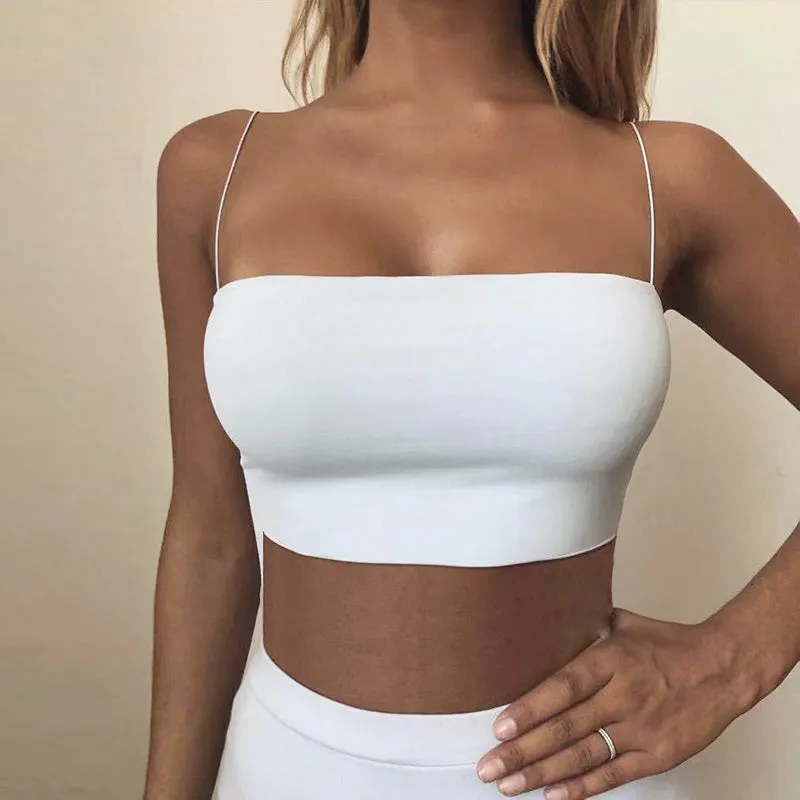 Elastic Cotton Camis