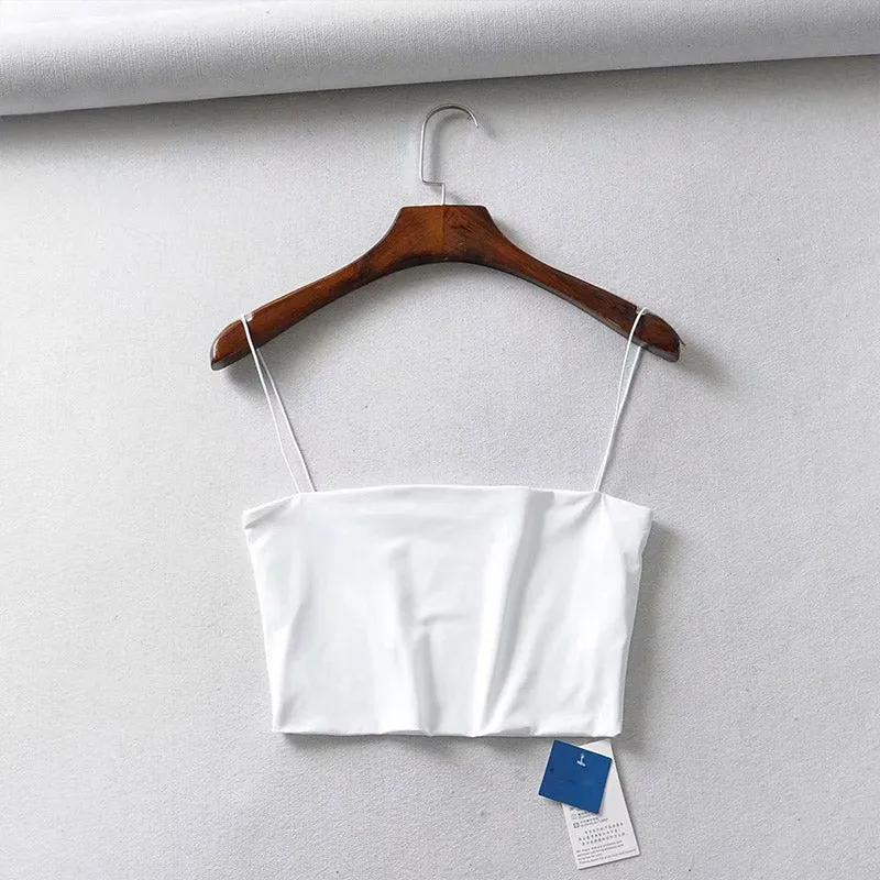 Elastic Cotton Camis