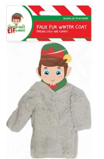 Elves Behavin' Badly - Faux Fur Winter Coat for Elf