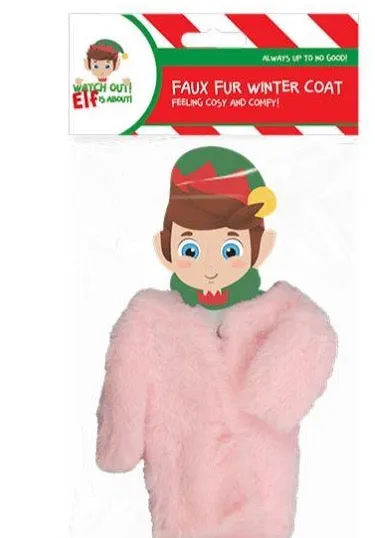 Elves Behavin' Badly - Faux Fur Winter Coat for Elf