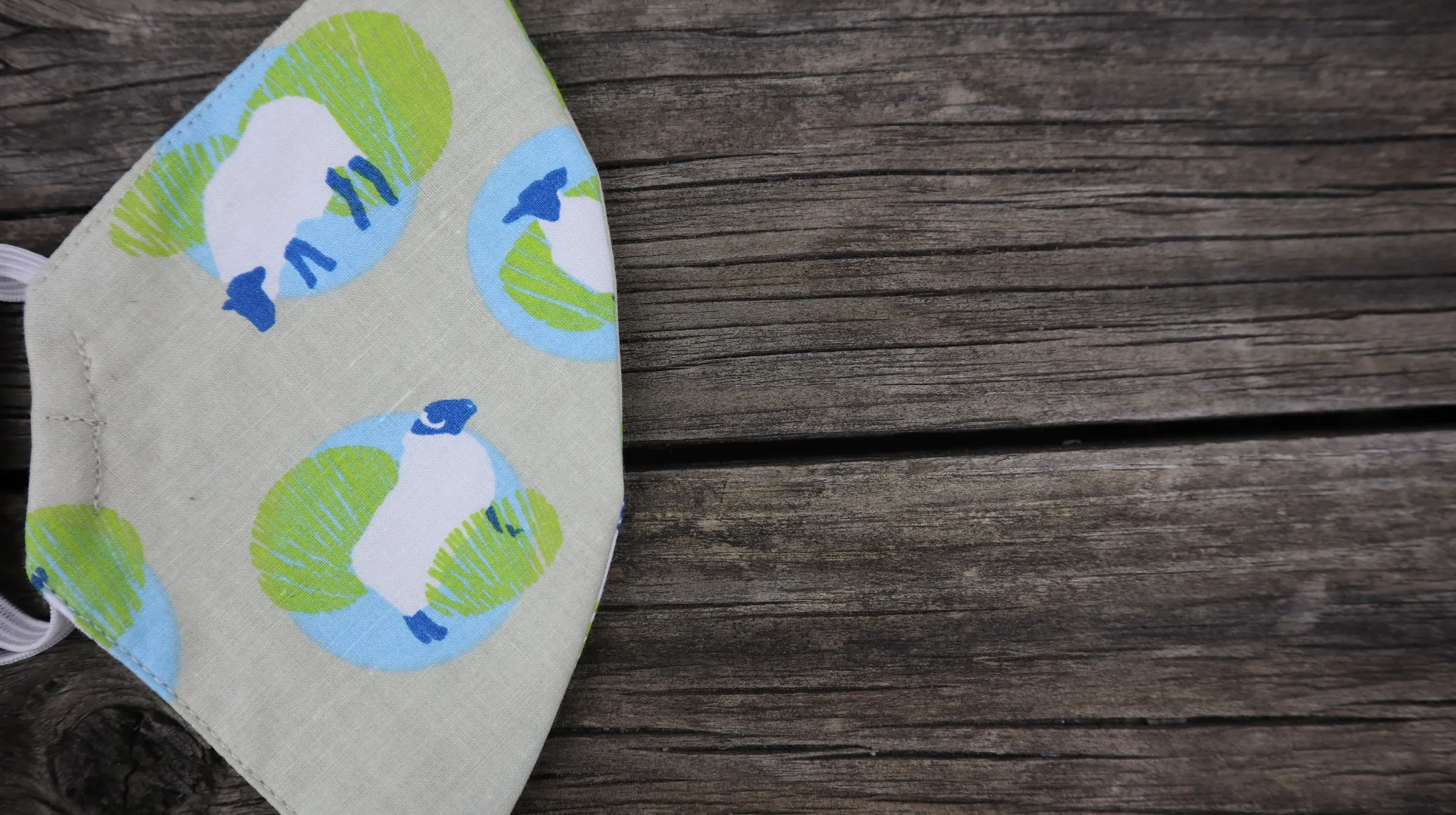 Fair Trade Ethical Child's 3 Layered Rounded Mask