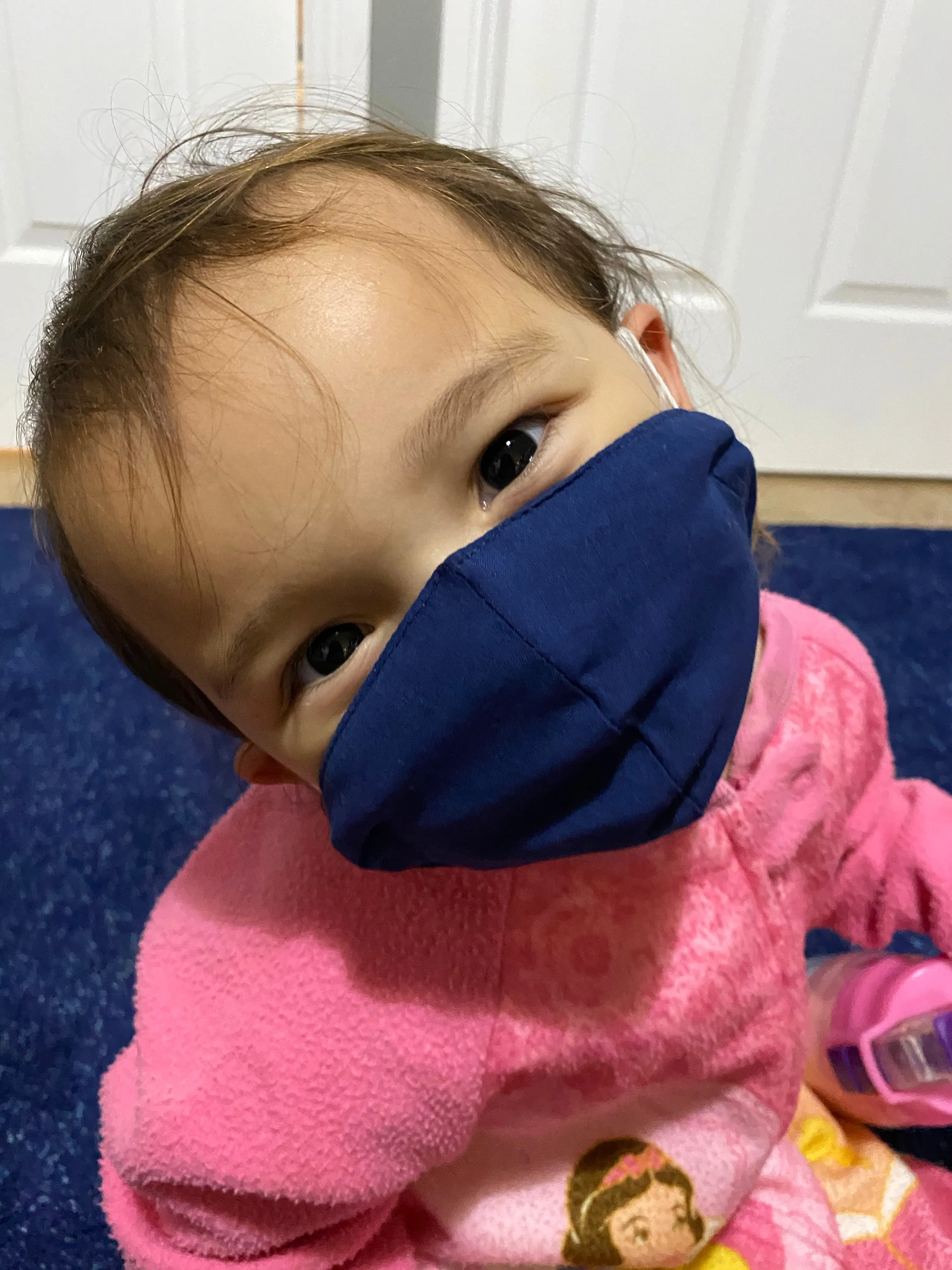 Fair Trade Ethical Child's 3 Layered Rounded Mask