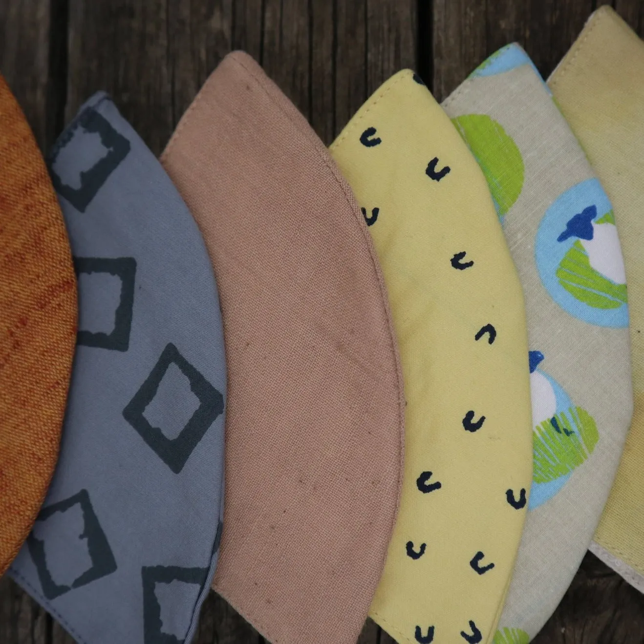 Fair Trade Ethical Child's 3 Layered Rounded Mask