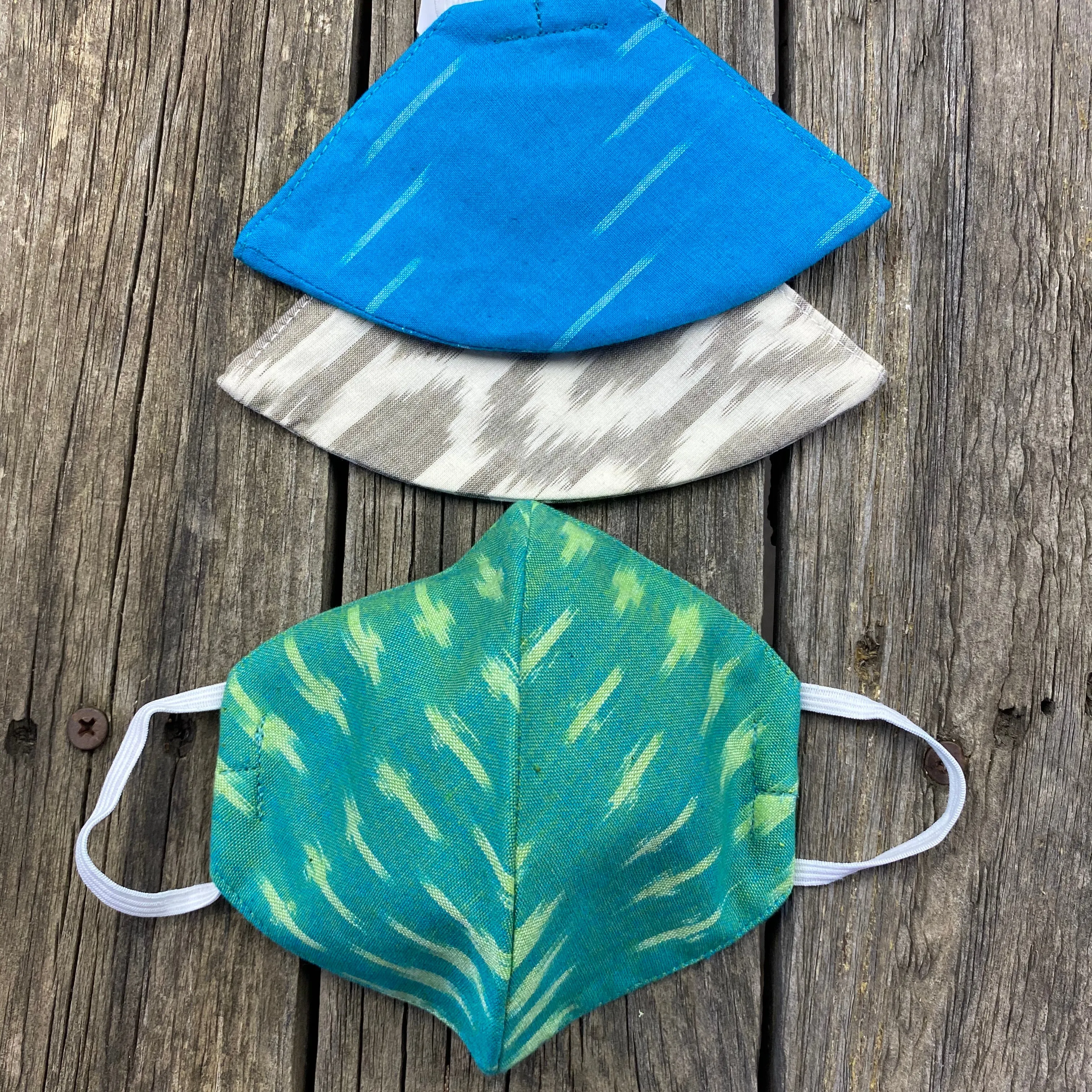 Fair Trade Ethical Child's 3 Layered Rounded Mask