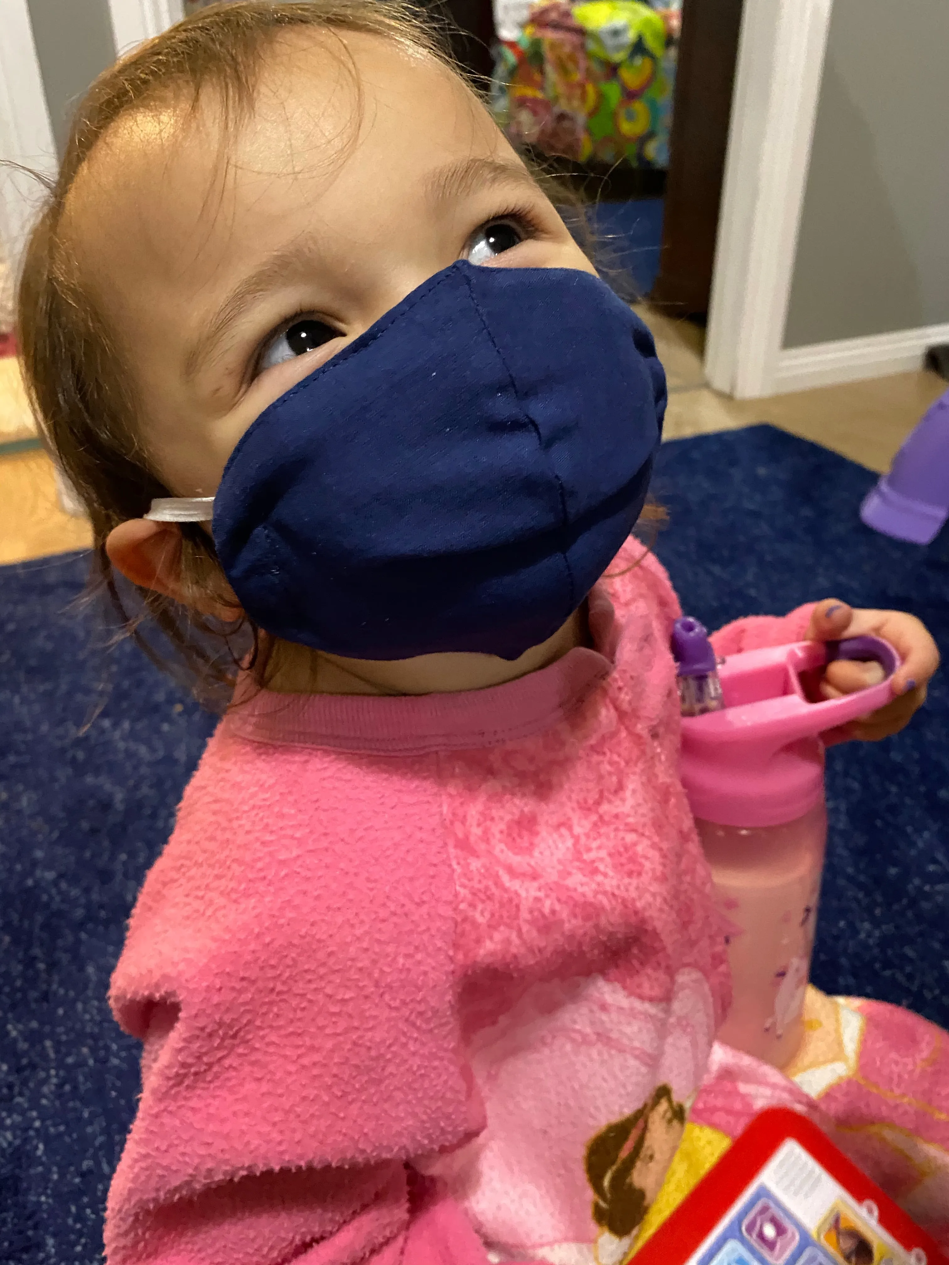 Fair Trade Ethical Child's 3 Layered Rounded Mask