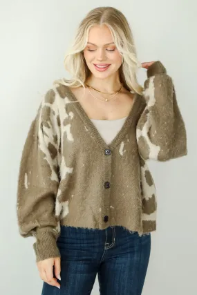 FINAL SALE - Constant Cuddles Grey Sweater Cardigan
