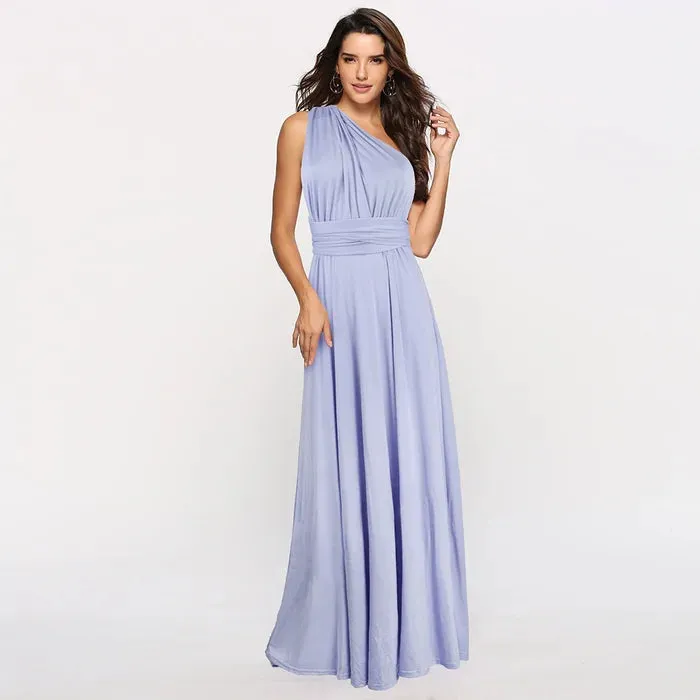 Fleur Elastic Wrap Dress with Straps