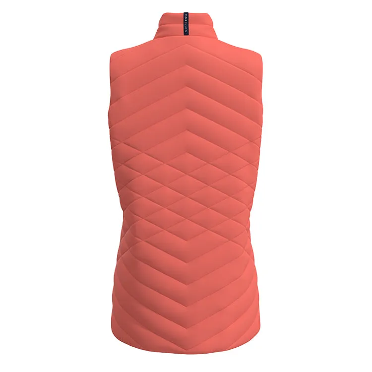 Forelson Burford Ladies Golf Gilet - Coral