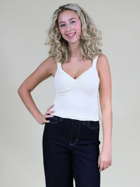 Free People Love Letter Sweatheart Cami