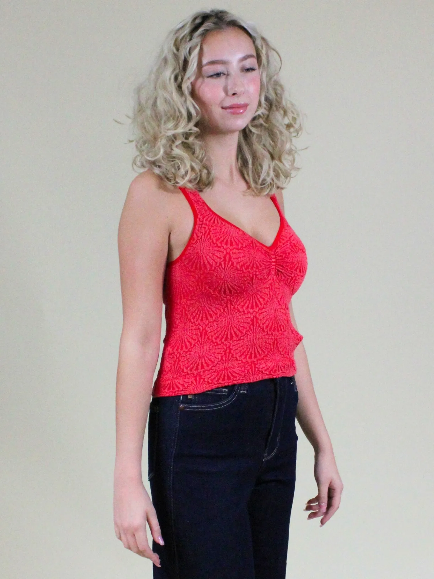 Free People Love Letter Sweatheart Cami