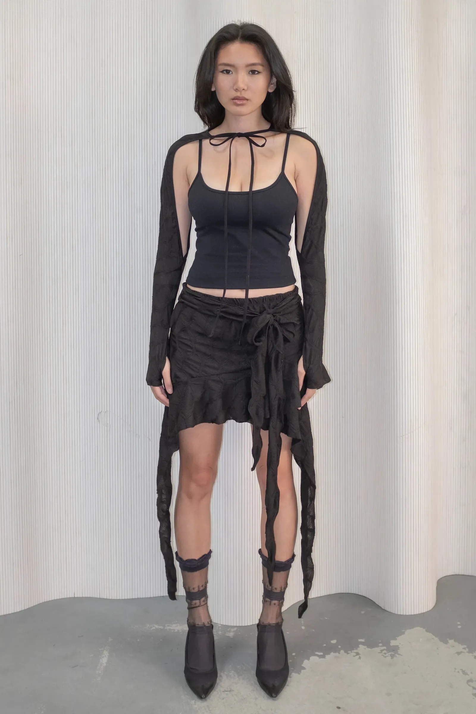 Frou Frou Skirt Black