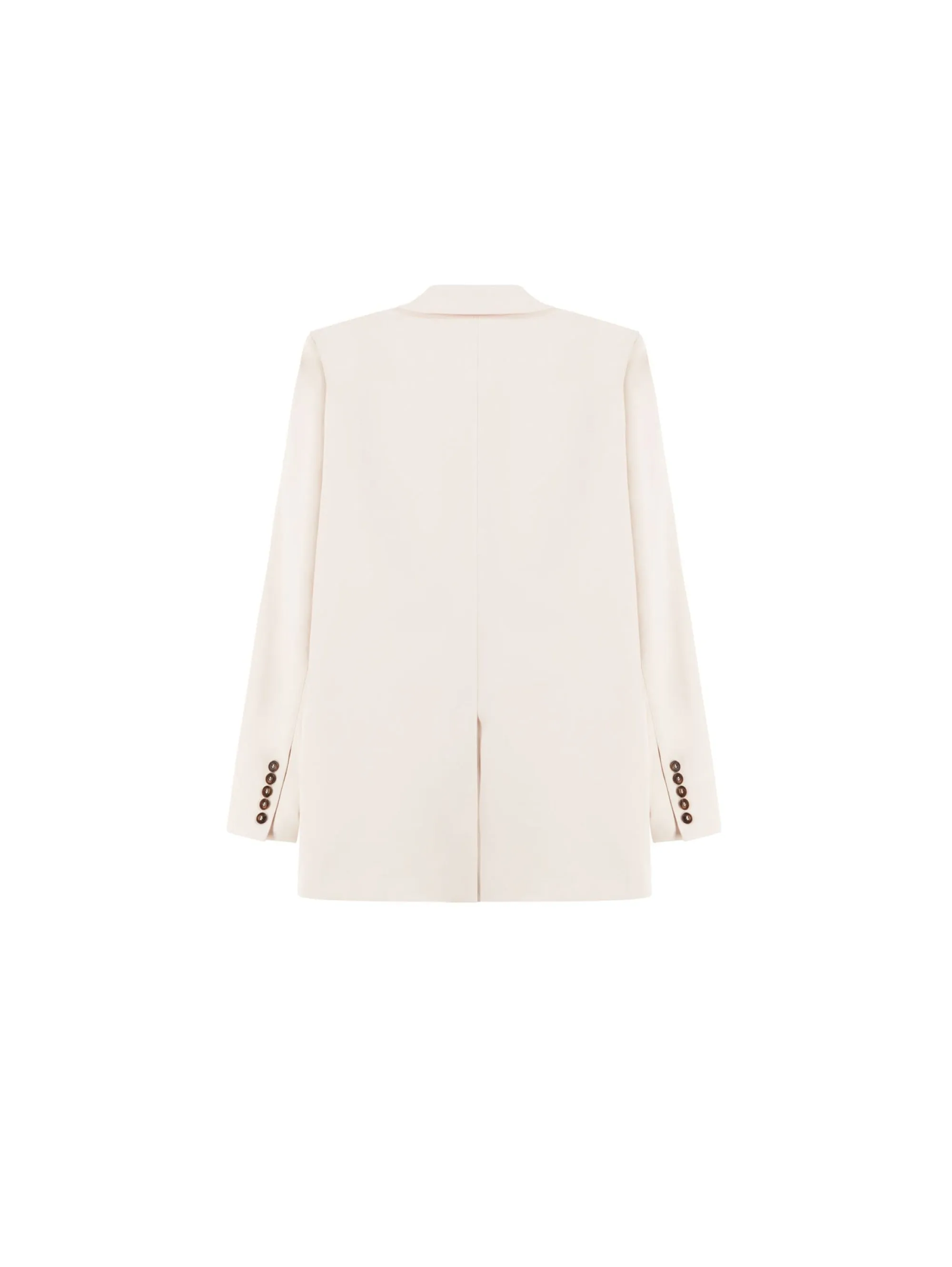 Giacca Over Monopetto Beige