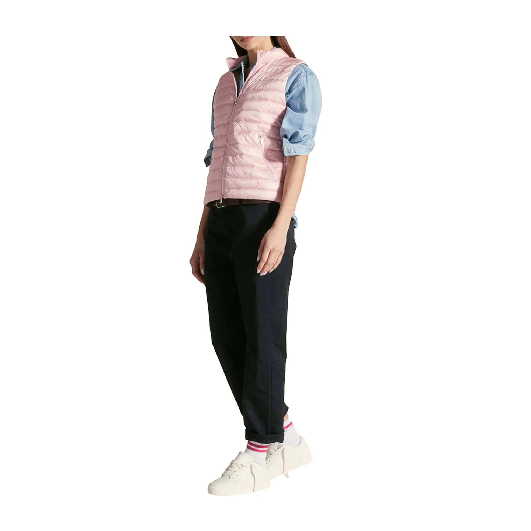 Gilet Donna con logo in tono