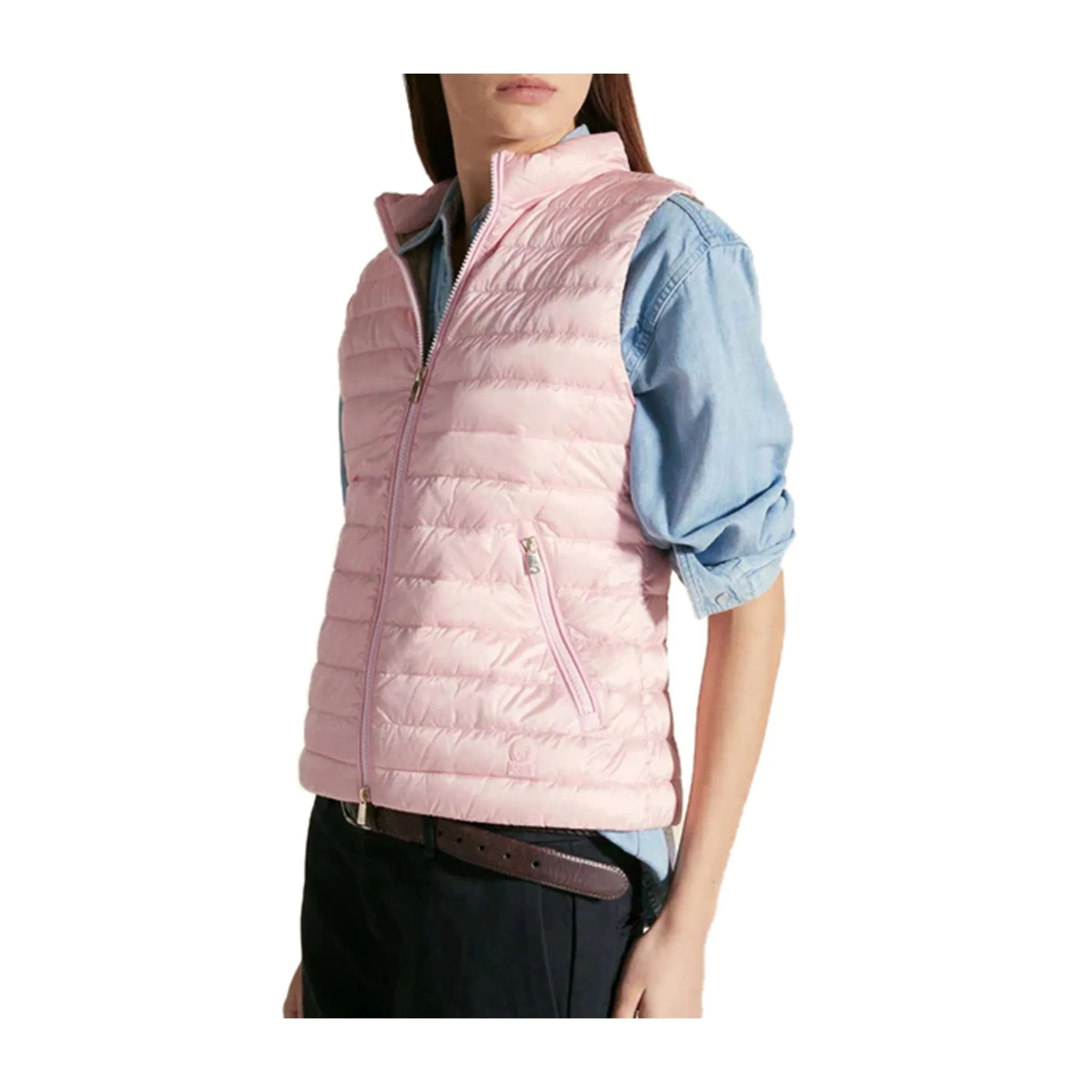 Gilet Donna con logo in tono