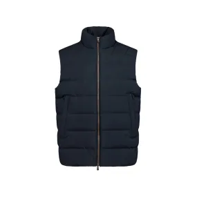 Gilet Uomo Trapuntato Aisaki Navy