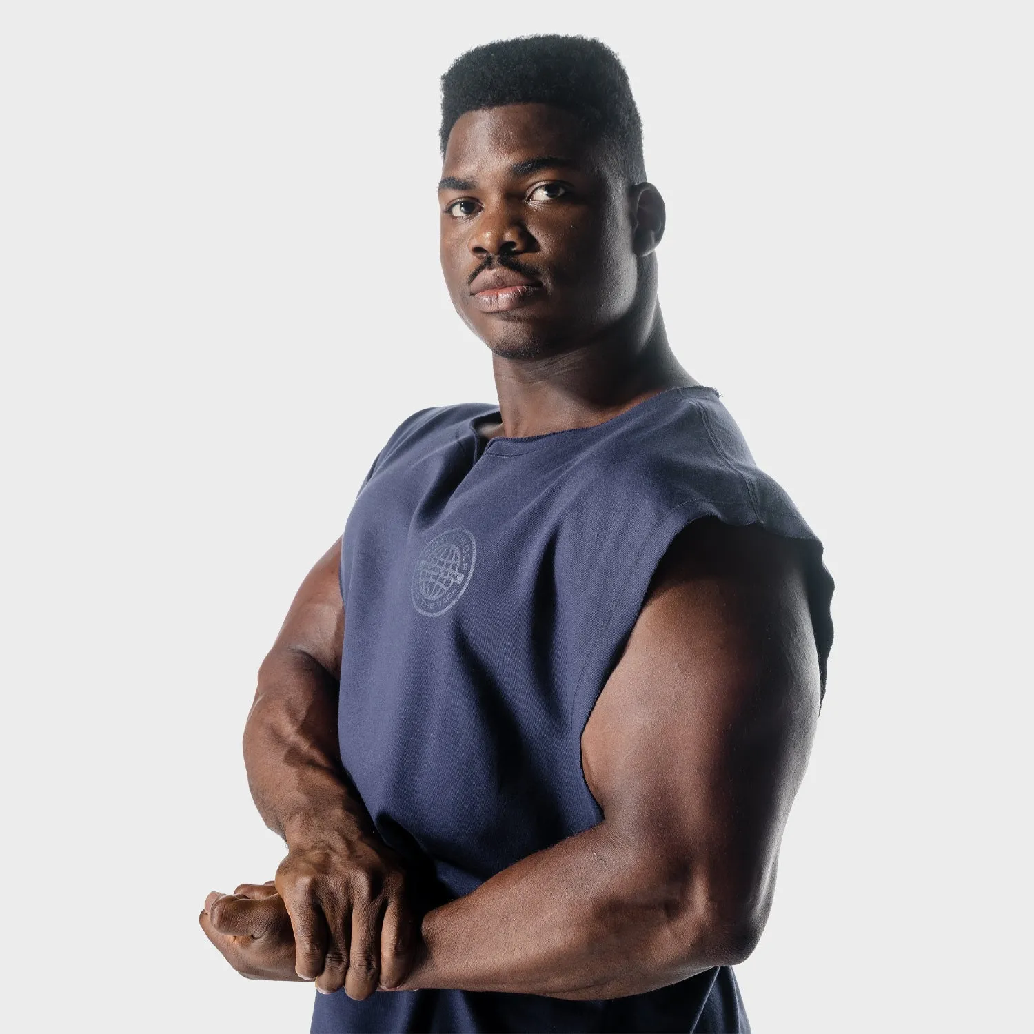 Golden Era Sweat Tank - Patriot Blue