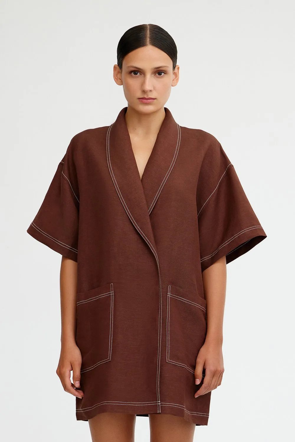 GREER WRAP DRESS