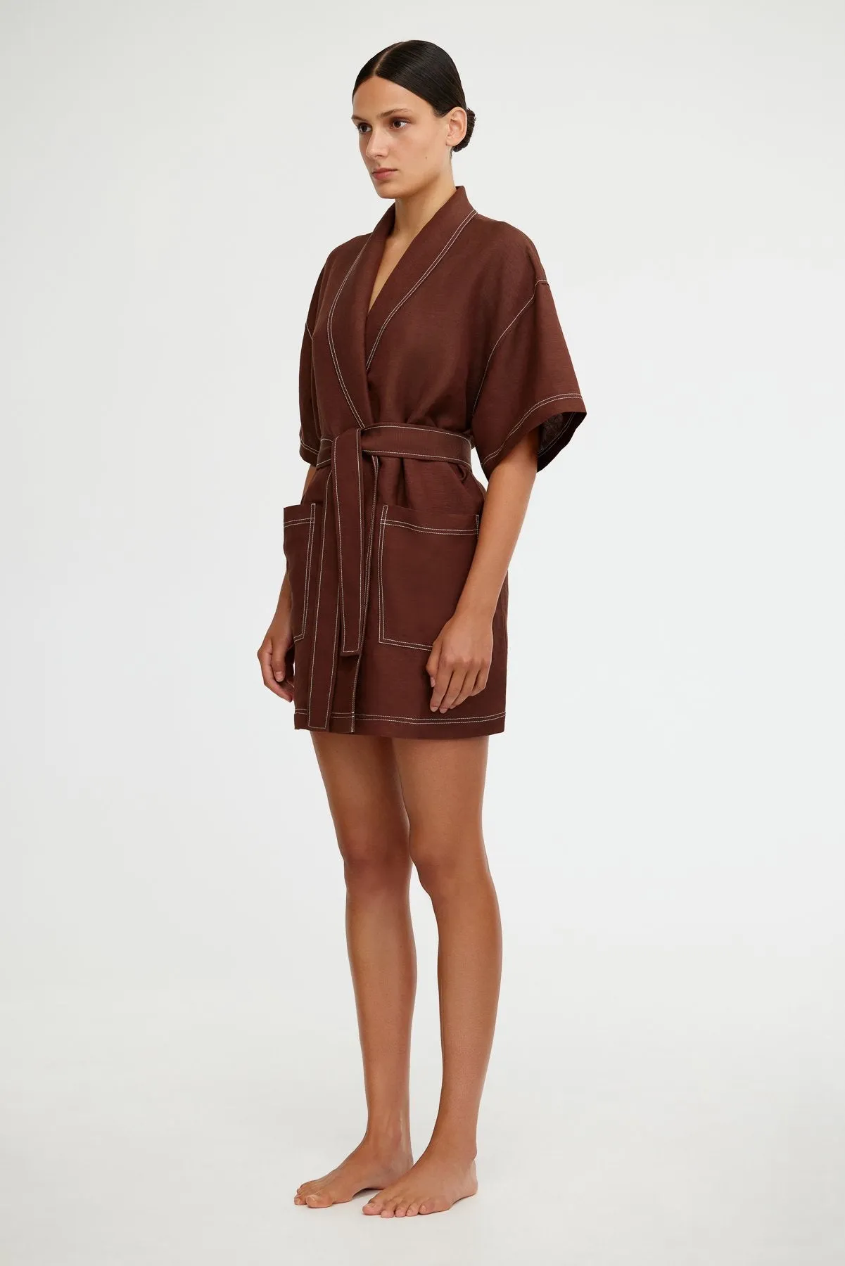 GREER WRAP DRESS