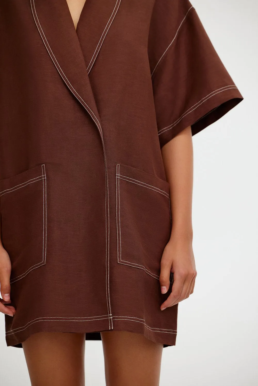 GREER WRAP DRESS