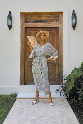 GYPSY KIMONO & TOP  // PSYCHEDELIC PRINT WITH LACE
