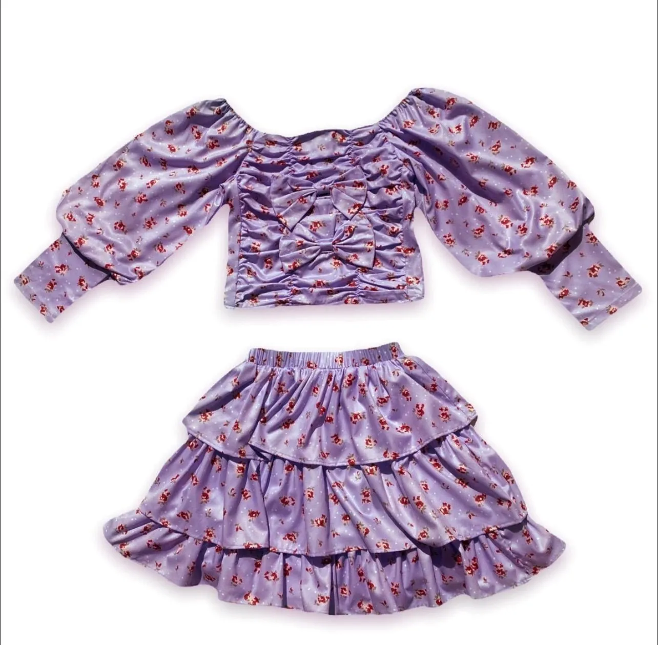 Hamptons Floral Silky Set
