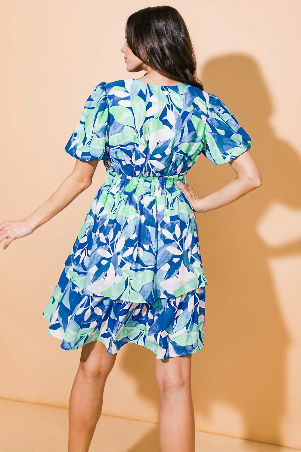 INSTANTLY LOVABLE WOVEN MINI DRESS