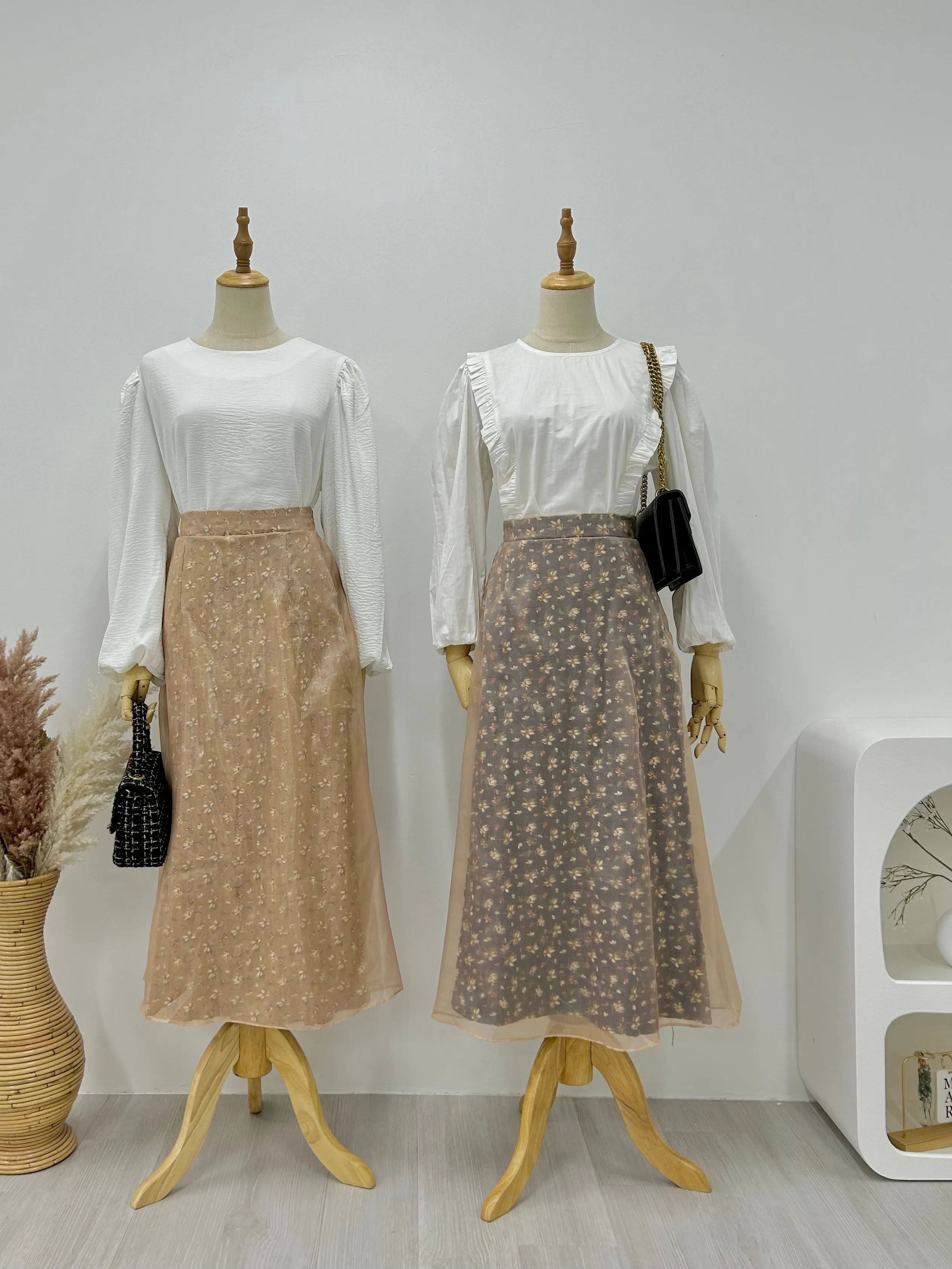 Jennie Layered Floral Skirt