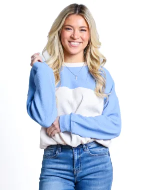 Keep It Together Color Block Tie Bottom Top