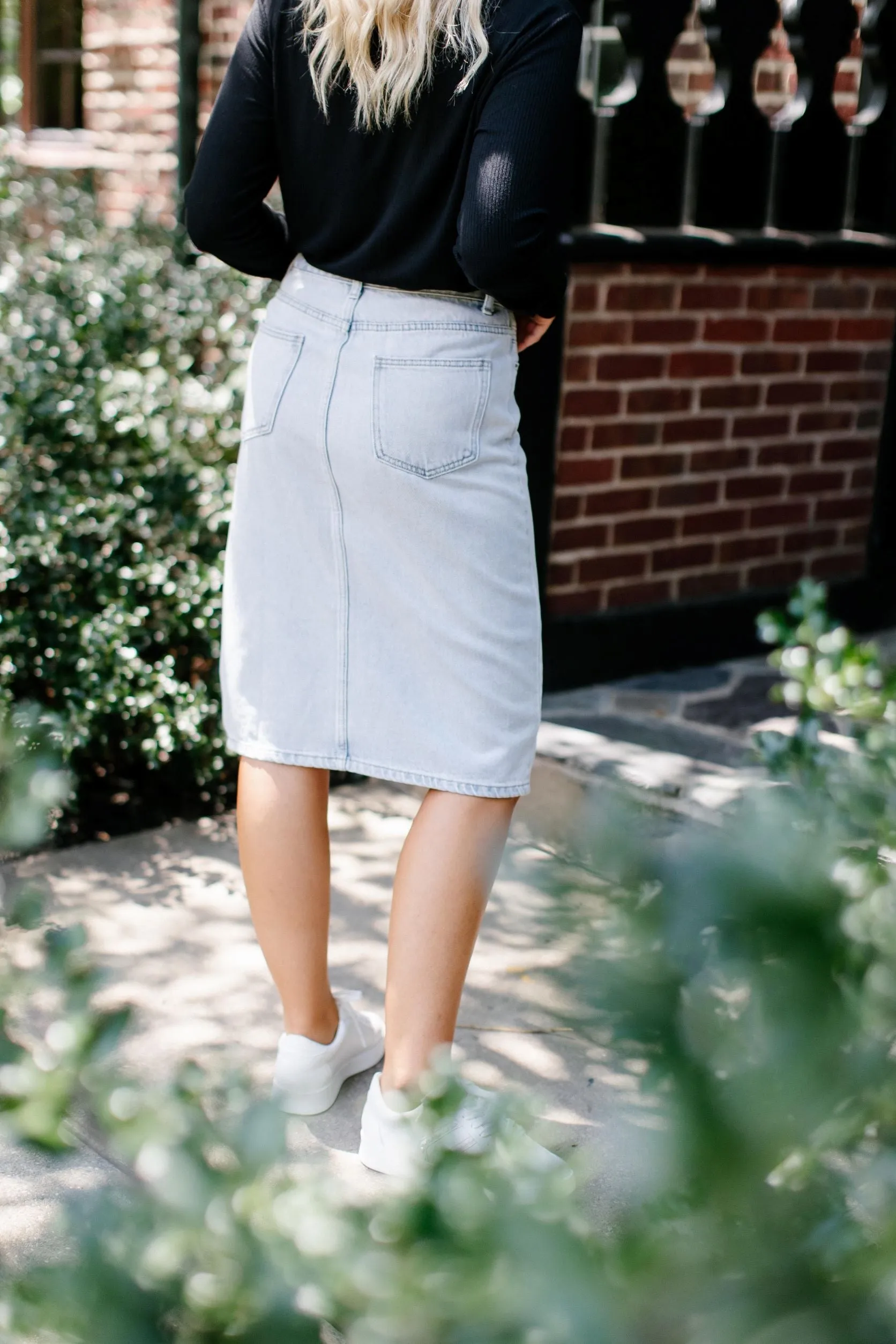 'Kyra' Denim Skirt