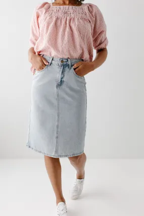 'Kyra' Denim Skirt