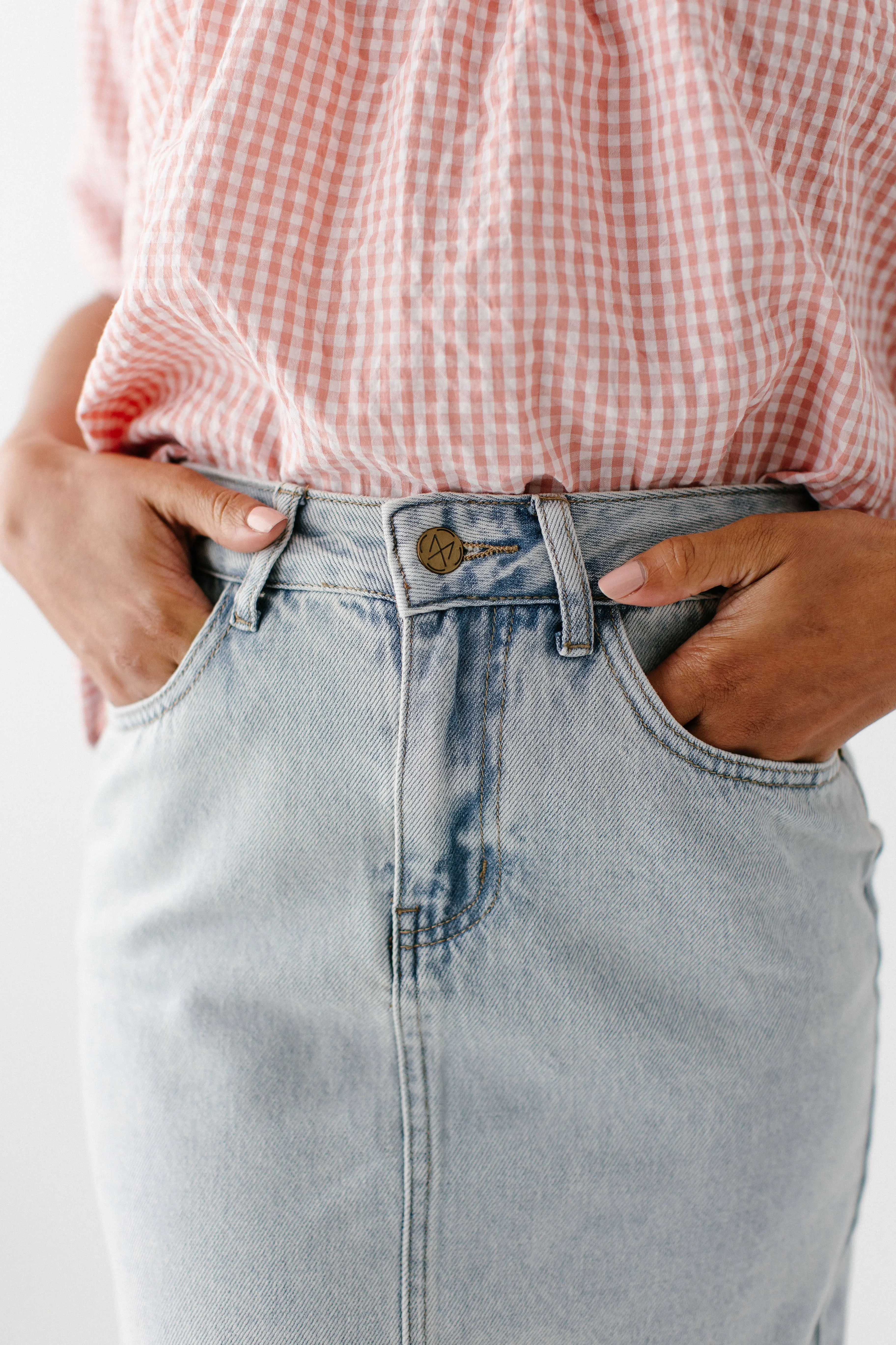 'Kyra' Denim Skirt