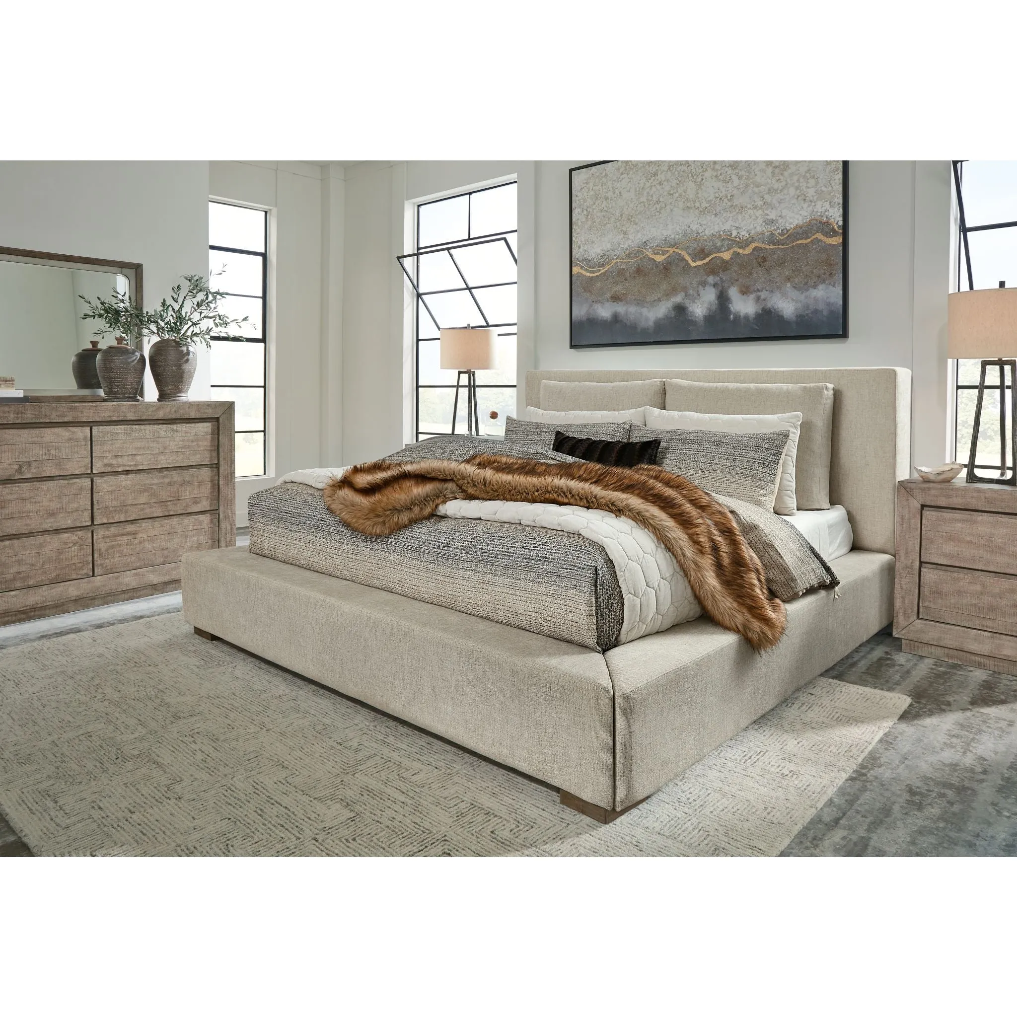 Langford-Exclusive Upholstered Bed
