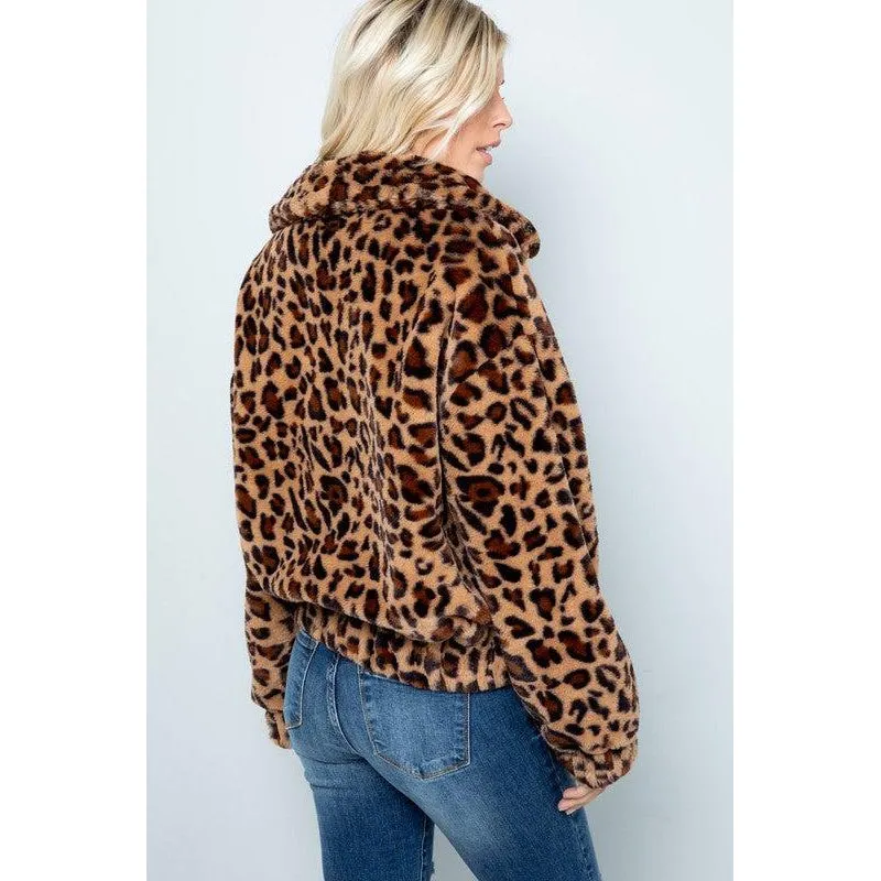 Leopard Fur Jacket