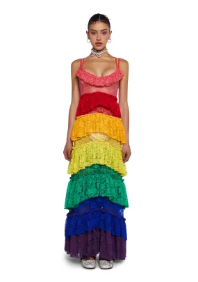 Life Is A Flower Maxi Dress